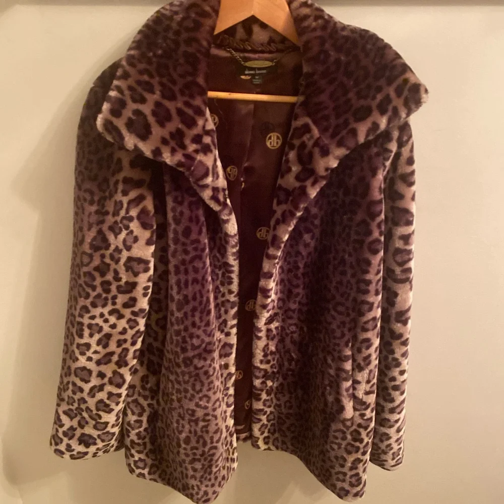 Vintage style leapord coat - Picture 2 of 3